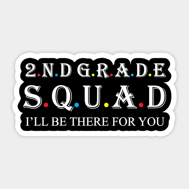 2nd Grade Squad Sticker by Work Memes